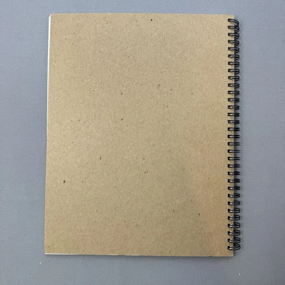 NEW Lot of 2 Sax Sketch Diaries Spiral 8.5 x 11 White 50 Sheets - Marks on Cover